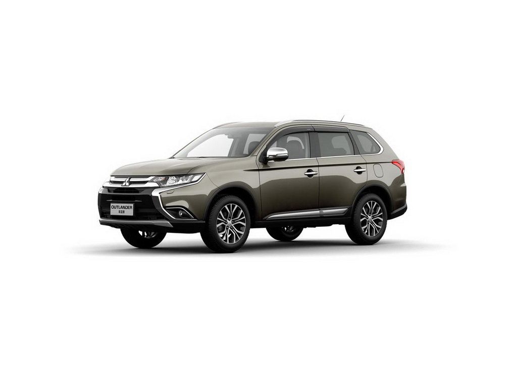 黑化风运动版 三菱欧蓝德PHEV GSR官图发布